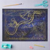 Mousseline papier tissu de la constellation de chat et de ser (Artisanat)