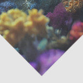 Mousseline Papier Tissu de la mer d'Octopus (Détail)