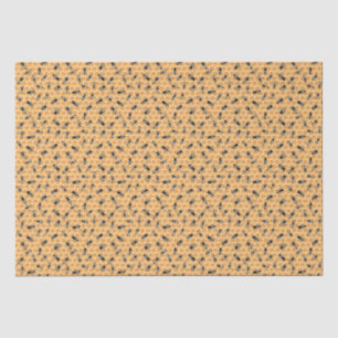 Mousseline Papier Tissu de la petite colonie d'abeilles