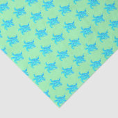 Mousseline Papier Tissu de la Tortue de mer (Détail)