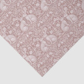 Mousseline Papier Tissu De Mingle De Pré Rose Doux (Détail)