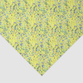 Mousseline Papier Tissu de mousse de citron (Détail)