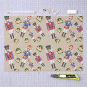 Mousseline Papier Tissu de Noël (Artisanat)