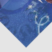 Mousseline Papier Tissu de Noël, Ange (Détail)