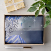 Mousseline Papier Tissu de Noël/Bougies (Cadeau)