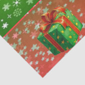 Mousseline Papier Tissu de Noël, Elfe (Détail)