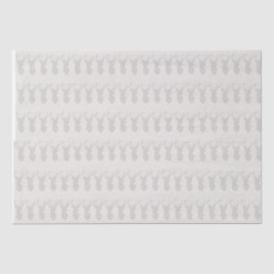 Mousseline Papier Tissu de Noël - Rennes
