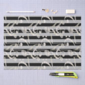 Mousseline Papier Tissu De Notation De Musique (Artisanat)