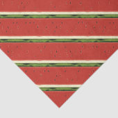 Mousseline Papier Tissu de pastèque rouge vif (Détail)