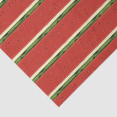 Mousseline Papier Tissu de pastèque rouge vif (Détail)