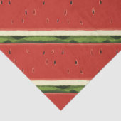 Mousseline Papier Tissu de pastèque rouge vif (Détail)