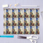 Mousseline Papier Tissu De Prière Des Anges (Artisanat)