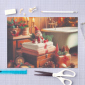 Mousseline Papier Tissu de salon de Noël (Artisanat)