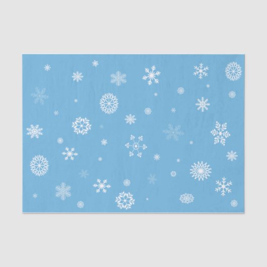 Mousseline Papier Tissu De Snowflac (Recto)