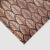 Mousseline Papier Tissu Découpage Art Déco Bronze (Détail)