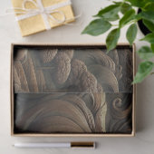 Mousseline Papier Tissu Découpage en bois (Cadeau)