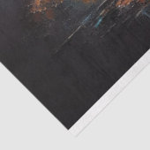 Mousseline Papier Tissu Découpage Panthère Noire (Détail)