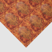 Mousseline Papier Tissu Demon Fire (Détail)