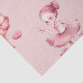 Mousseline Papier Tissu Design Ballerina (Détail)