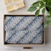 Mousseline Papier Tissu Diagonal Pinstripes (Cadeau)
