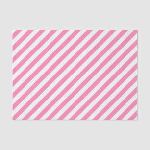 Mousseline Papier Tissu Diagonal Rose