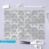 Mousseline Papier Tissu Diamond (Artisanat)