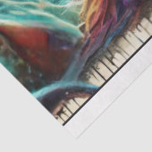 Mousseline Papier Tissu Dragon (Détail)