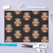 Mousseline PAPIER TISSU DRApeau de Floride (Artisanat)