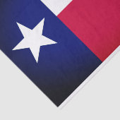 Mousseline Papier Tissu du drapeau du Texas (Détail)