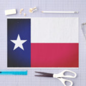 Mousseline Papier Tissu du drapeau du Texas (Artisanat)