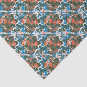 Mousseline Papier Tissu du soir (Détail)