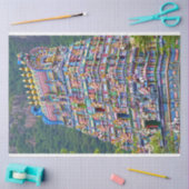 Mousseline papier tissu du temple hindou (Artisanat)