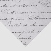 Mousseline Papier Tissu Élégant vintage Français (Détail)