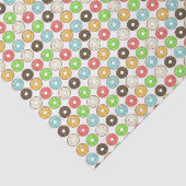 Mousseline Papier Tissu en noisette (Détail)