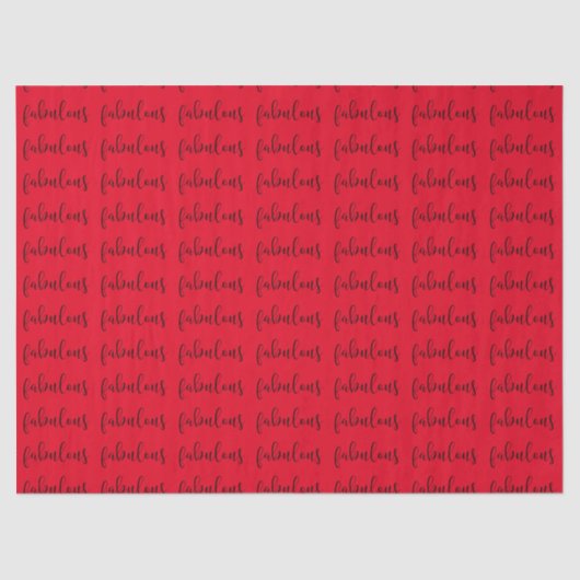 Mousseline PAPIER TISSU "Fabuleux" (Recto)