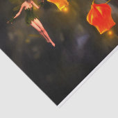 Mousseline Papier Tissu Fairy (Détail)