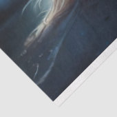 Mousseline Papier Tissu Feu clair de lune de la plage de Merm (Détail)