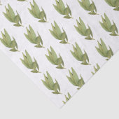 Mousseline Papier Tissu FEUILLE FRESH BAY (Détail)