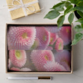 Mousseline Papier Tissu Fleur Rose (Cadeau)