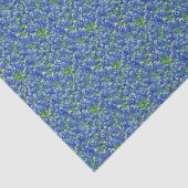 Mousseline Papier Tissu Fleur sauvage du Texas (Détail)