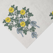 Mousseline Papier Tissu Flora (Détail)