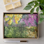 Mousseline Papier Tissu Floral (Cadeau)