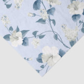 Mousseline Papier Tissu Floral (Détail)