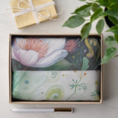 Mousseline Papier Tissu Floral de printemps (Cadeau)