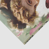 Mousseline Papier Tissu Floral Victorian (Détail)