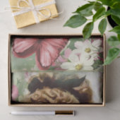 Mousseline Papier Tissu Floral Victorian (Cadeau)