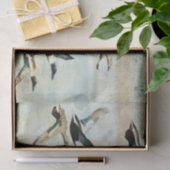 Mousseline Papier Tissu Flying Ducks (Cadeau)