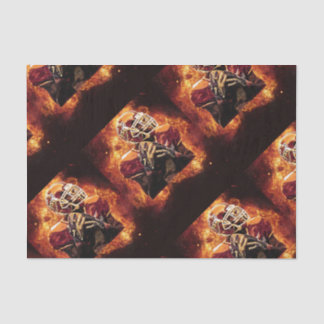 Mousseline Papier Tissu Football