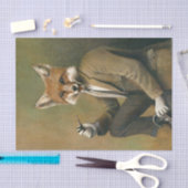 Mousseline Papier Tissu Fox (Artisanat)