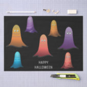 Mousseline Papier Tissu Ghosts coloré (Artisanat)